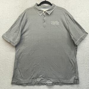 Disney Parks Walt Disney World Polo Shirt Mens XL Gray 1971 Vintage Logo Golf